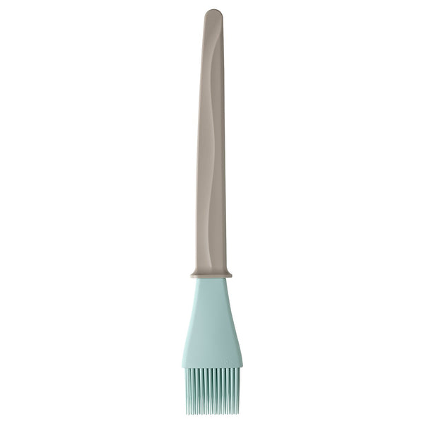 BAKGLAD, Pastry brush, beige/blue