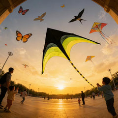 Giant Green Gradient Color Kite
