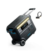 Anker SOLIX F2000 Portable Power Station, PowerHouse 767, 2400W Solar Generator, GaNPrime Battery Generators for Home Use, LiFePO4 Power Station for Outdoor Camping, and RVs (Solar Panel Optional) (Copy)