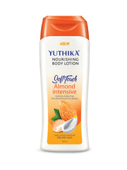 Yuthika Almond Soft Touch Body Lotion for Women & Men, Hydrating, Non-Greasy Moisturizer for Soft, Smooth Skin, All Skin Types (300ml)