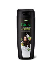 Nisha Avocado and Brahmi Oil Shampoo for Women & Men 180 ml for Silky, Shiny and Healthy Hair, Cleanse Oily Scalp, All Hair Types