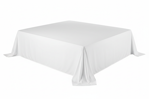 Flat Sheet  King  220TC  280 x 290cm  60/40 Poly-Cotton  White