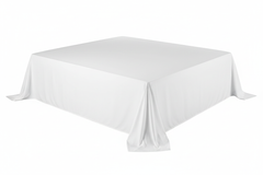 Flat Sheet  King  220TC  280 x 290cm  60/40 Poly-Cotton  White