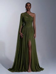 Beaded Sequin Velvet Waist Sash Dress
