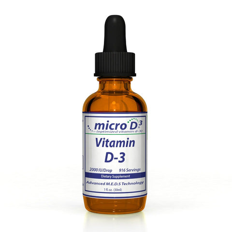 Nutrasal Micro D-3 Liquid Vitamin D3 - 30ml