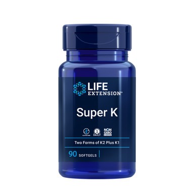 Life Extension Super K 2600mcg - 90 Softgels