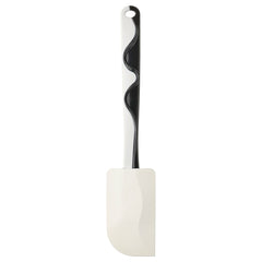 GUBBRÖRA, Rubber spatula, black/white