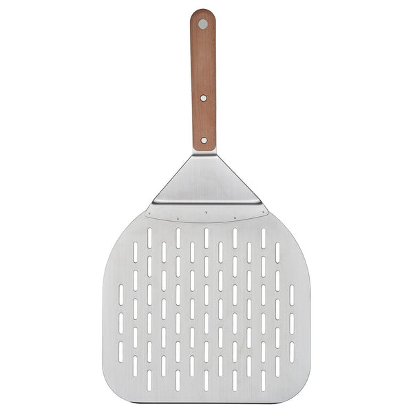 HAVSTULPAN, Pizza shovel, stainless steel/beech, 57 cm