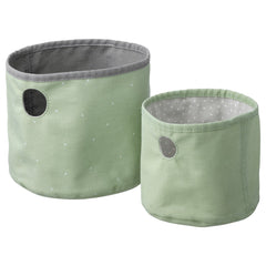 LEN, Box set of 2, green/light grey