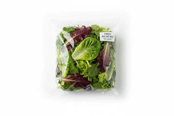 LETTUCE MIX in a plastic bag