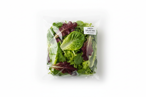 LETTUCE MIX in a plastic bag