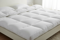 Mattress Comforter Topper  600GSM  100 x 200cm  White