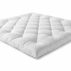 Mattress Comforter Topper  600GSM  200 x 200cm  White