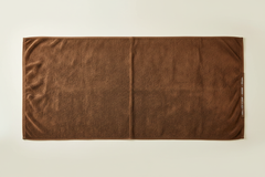 one brown Pool Towel Sheet  600GSM  90 x 180cm  100% Cotton