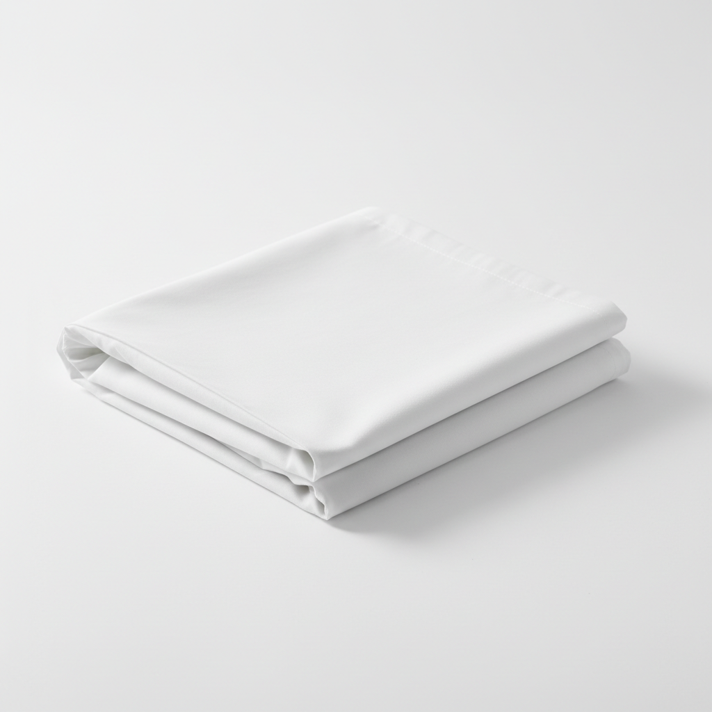 Pillowcase  220TC  50 x 70cm  60/40 Poly-Cotton  White
