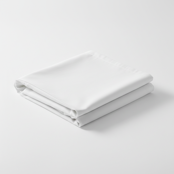Pillowcase  220TC  50 x 70cm  60/40 Poly-Cotton  White
