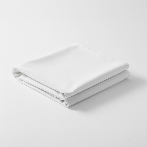 Pillowcase  220TC  50 x 70cm  60/40 Poly-Cotton  White