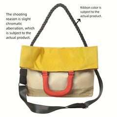 Functional Magnetic Crossbody Tote Bag