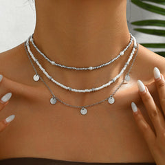 Bohemian Pendant Necklace Set