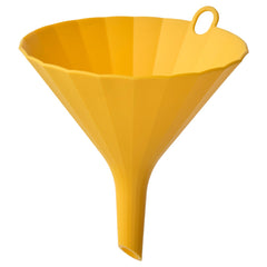 UPPFYLLD, Funnel, bright yellow, 11 cm