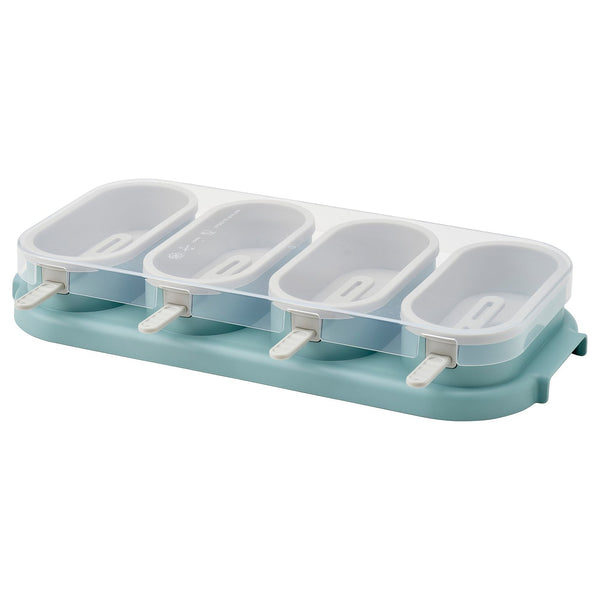 UPPFYLLD, Ice lolly maker, light turquoise/light grey