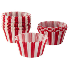 VINTERFINT, Baking cup, striped red/white