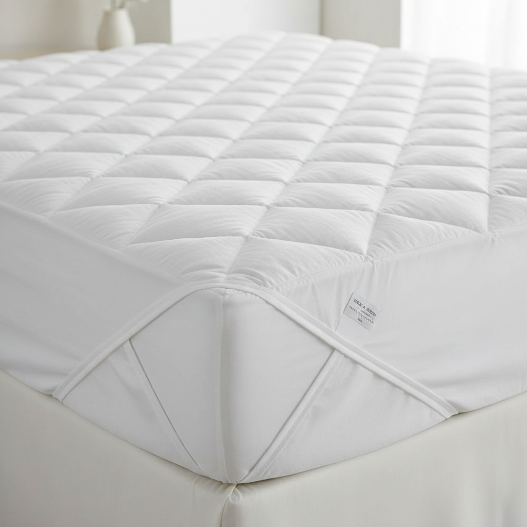 Waterproof Mattress Protector  200 x 200cm  Quilted Pad  Extra Deep