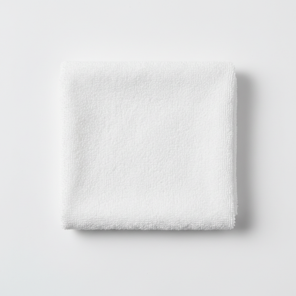 white Face Towel 600GSM 33 x 33cm 100% Combed Cotton
