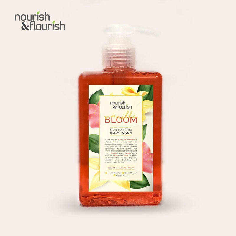 Nourish & Flourish Vanilla Bloom Body Wash