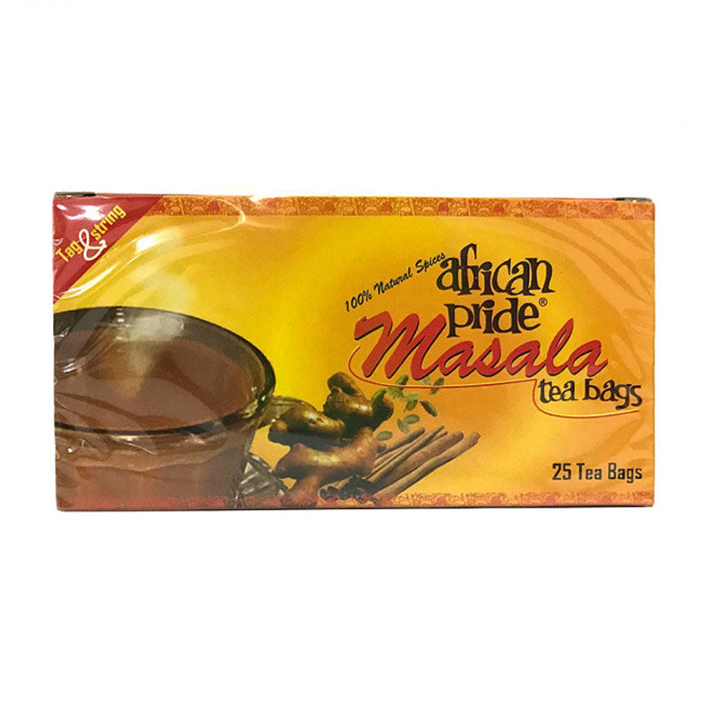 African Pride Masala 25 tea bags/bx