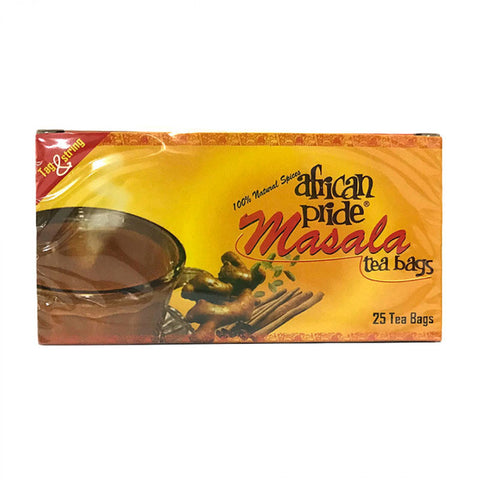 African Pride Masala 25 tea bags/bx