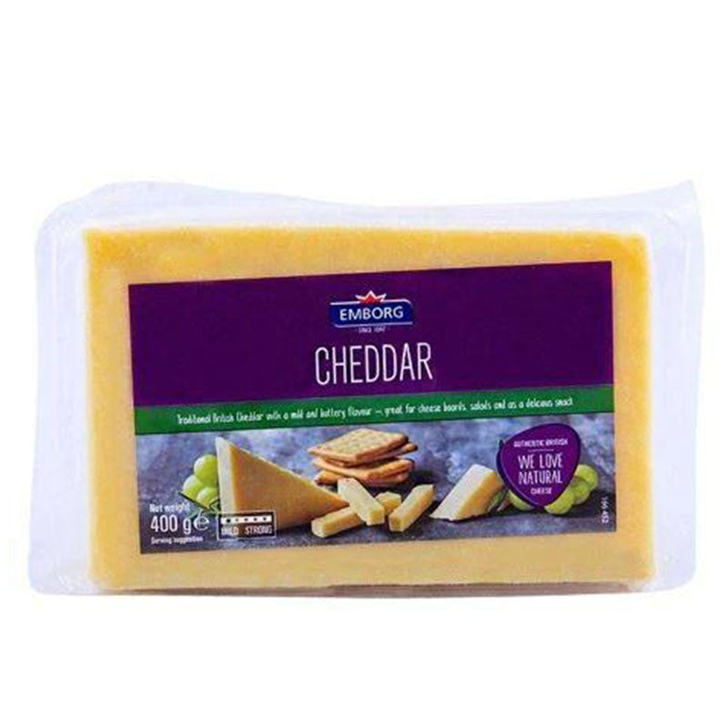 Emborg Cheddar Cheese 400g