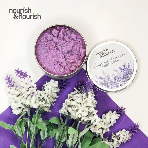 Nourish & Flourish Luxurious Lavender Footsoak