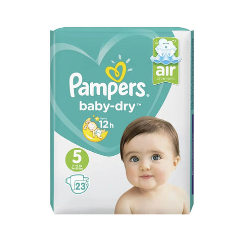 Pampers 23 Baby-Dry - Size 5