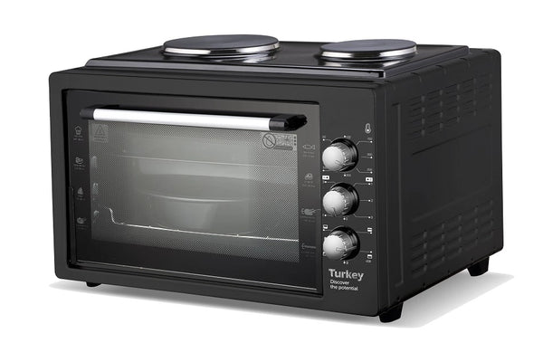 Nikai Oven 20L 2 Hot Plate 1800W 6 Stages Heating Selector NT4520RHT Black