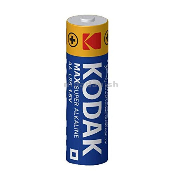 Kodak Max Super Alkaline Battery AA 2s Pack of 20