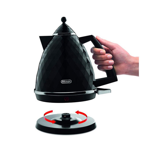 Delonghi Kettle 2000w KBJ2001.BK Without Box