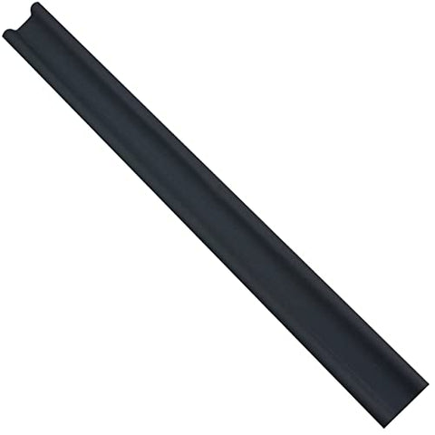 SUL Under Door Draught excluder, Double side Door Draft Excluders, Door Draft Stopper for Bottom of Adjustable Door Seal Strip Energy Efficient Insulation Draft Stopper – Length 90 cm (Black1pk)