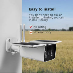 Tuya Smartlife Wireless Outdoor Camera with Battery + Solar Panel 1080p