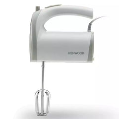 Kenwood Hand Mixer (Electric Whisk) 300W with 5 Speeds + Turbo Button, Twin Stainless Steel Kneader and Beater for Mixing, Whipping, Whisking, Kneading HMP20.000WH