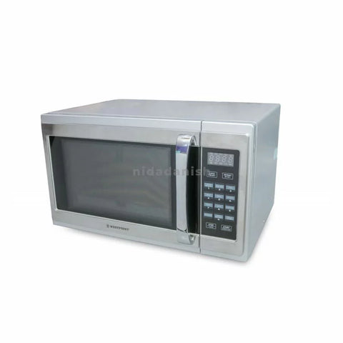 Westpoint Microwave 34L 1000W with Grill Digital Silver WMS3416.I
