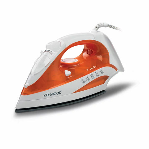 Kenwood Steam Iron 2100W With Ceramic Soleplate, Anti-Drip, Self Clean, Continuous Steam, Burst, Spray Function STP50.000WO