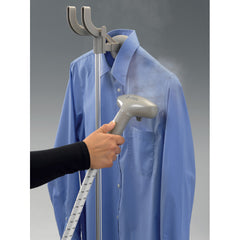 Kenwood Garment Steamer 1500W with 2L Water Tank Capacity, Rotary Wheels, Folding Rack, Trouser Press, Glove GSP65.000WH