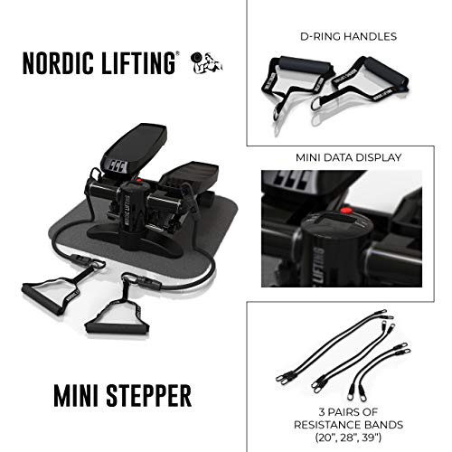 Nordic Lifting Mini Stepper (Black)