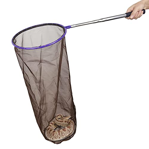 Snake Catcher Net Telescopic Pole for Reptile Grabber Rattle Snake Moving and Catching