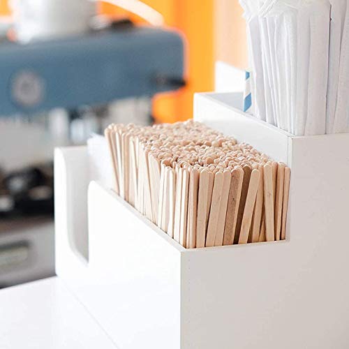 Fauge 100 Pieces 5.5 Inch Series Coffee Sticks – Natural Wood Respective of Nature Coffee Tea Milk Disposable Stirring Stick