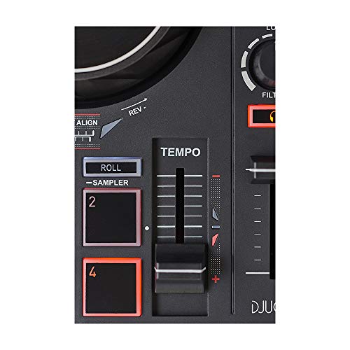 Hercules DJControl Inpulse 200 – DJ controller - 2 tracks with 8 pads and sound card