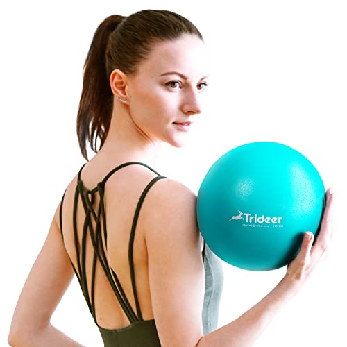 Trideer Pilates Ball 9 Inch Core Ball Small Exercise Ball with Exerci Fumba Store