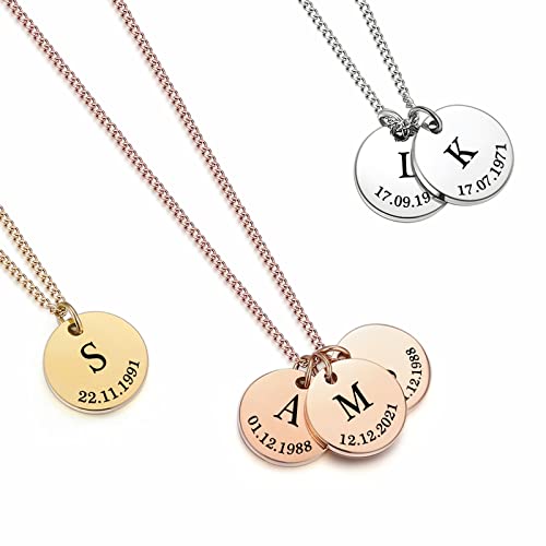 Custom Infinity Necklace, Short Message Necklace, Personalised Phrase  Necklace, Engraved Infinity Pendant Jewellery, Date Necklace, for HER - Etsy