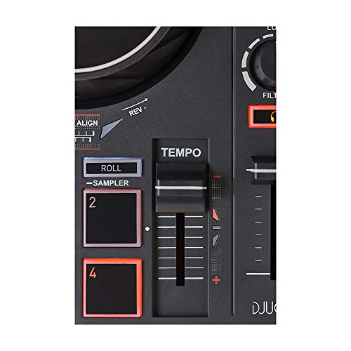 Hercules DJControl Inpulse 200 – DJ controller - 2 tracks with 8 pads and sound card